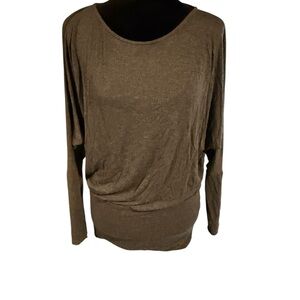 Maurices Gray Long Sleeve Top